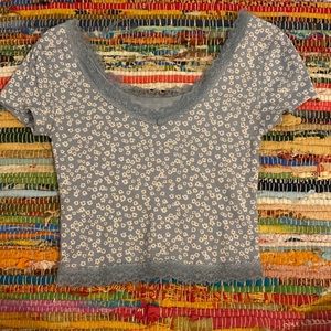 🌼 BRAND NEW Aéropostale Lacy Daisy Crop Top